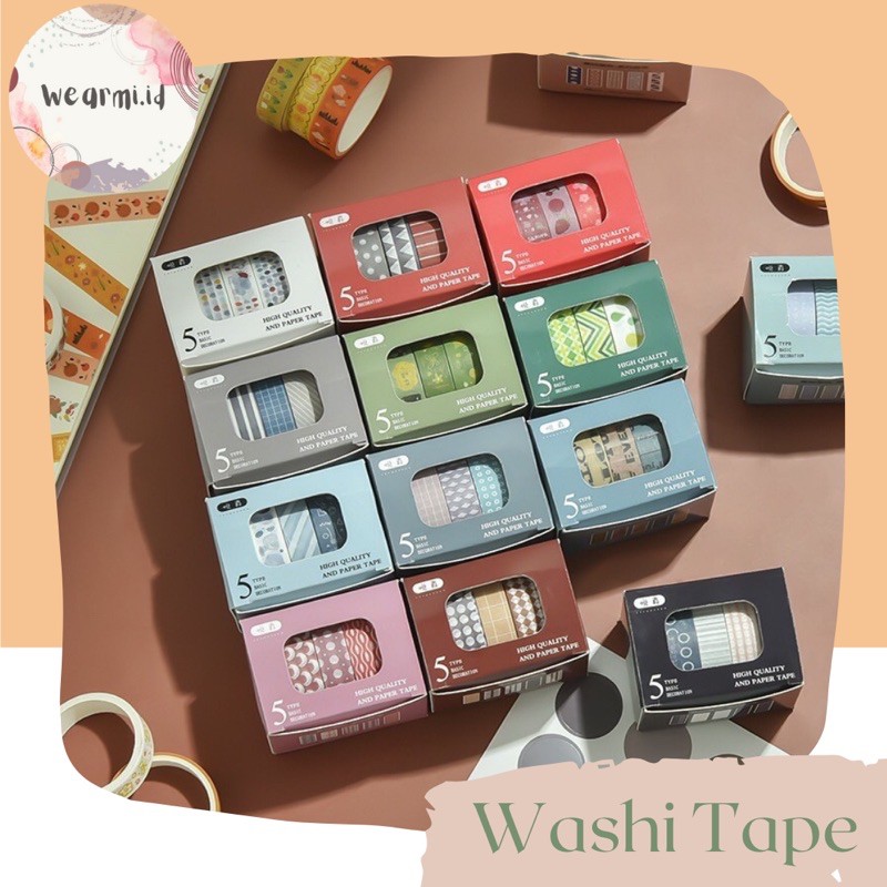 Pita Selotip Kreatif Pola Dasar Pita Washi Untuk Scrapbook Pita Selotip Kreatif Pola Dasar Pita Washi Untuk Scrapbook