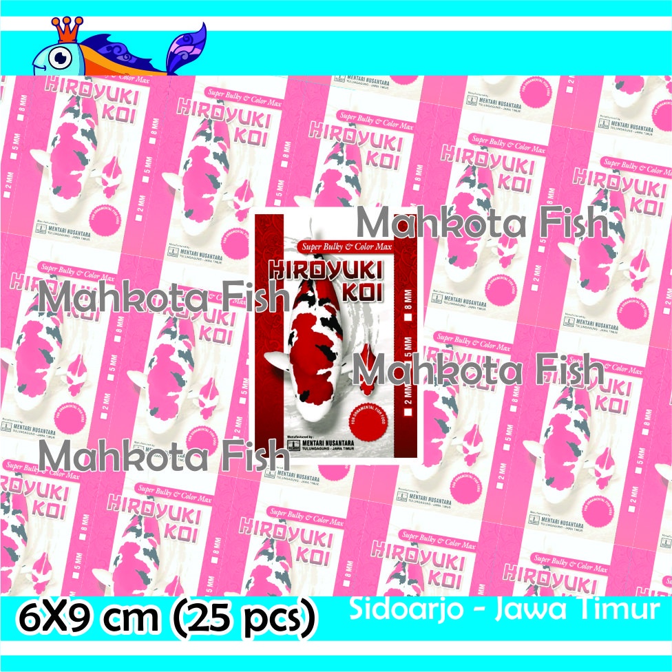 Stiker Repack HIROYUKI KOI | Stiker Hiroyuki Koi