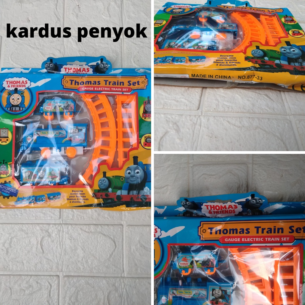 Not Perfect Kardus Penyok Thamos mainan kereta anak