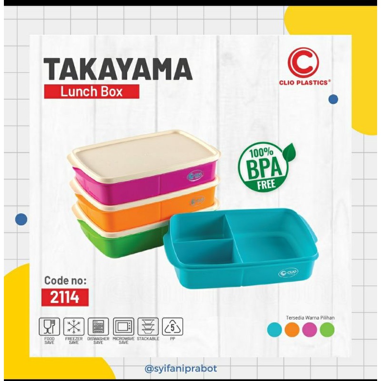 Lunch Box Takayama Tempat Makan BPA Free