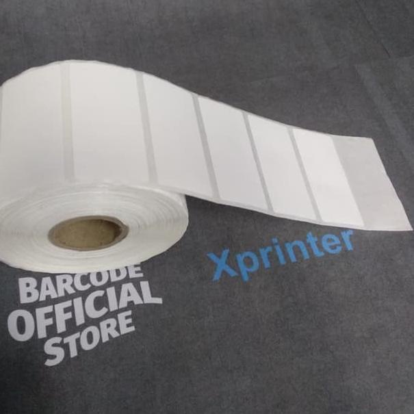 

✔ Label Thermal 50x25mm - 50x25 - 50 x 25 mm 1 LINE Kertas Sticker Receipt Printer Bare Xpinter