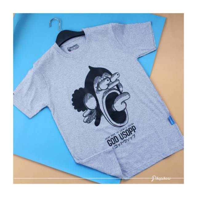 Kaos Distro Baju Anime One Piece GOD Usopp RB
