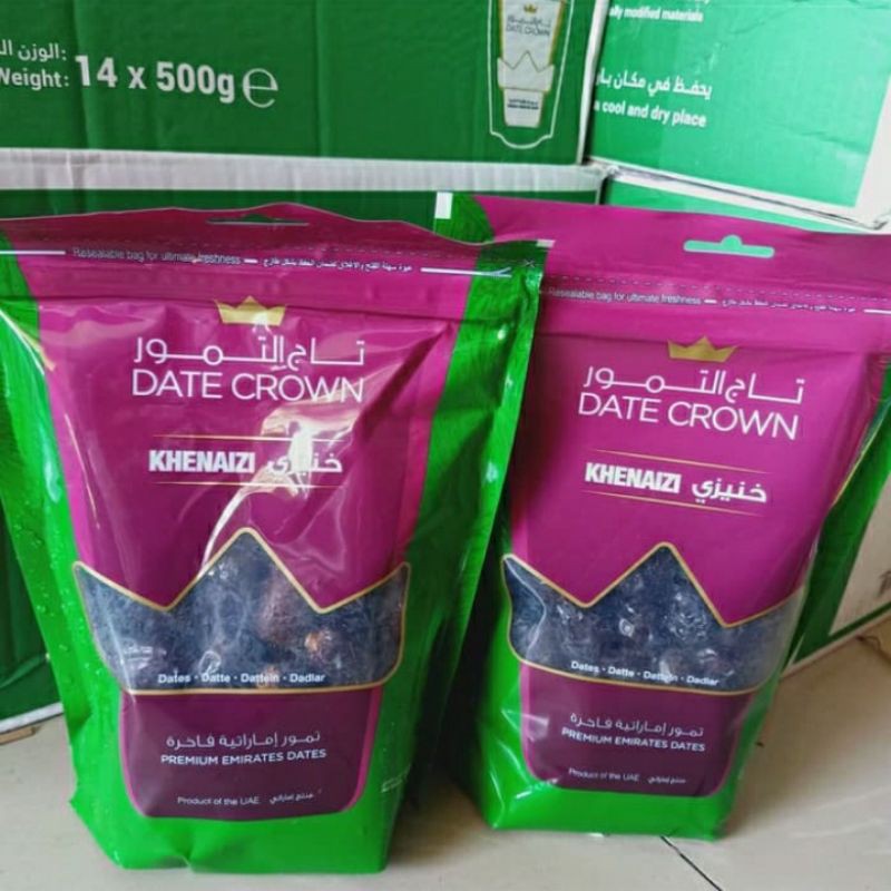 

Date crown khenaizi 500gr/ Date crown khaneizi/oleh oleh