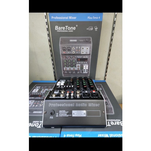 Mixer audio baretone max force4 force 4 4CH garansi original