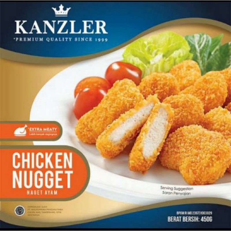 Kanzler Chicken Nugget 450 gr