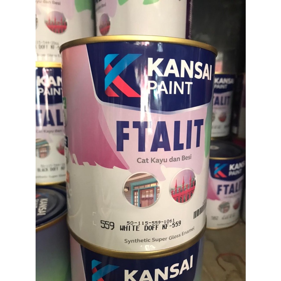 

cat minyak kayu dan besi ftalit f-talit 1 kg