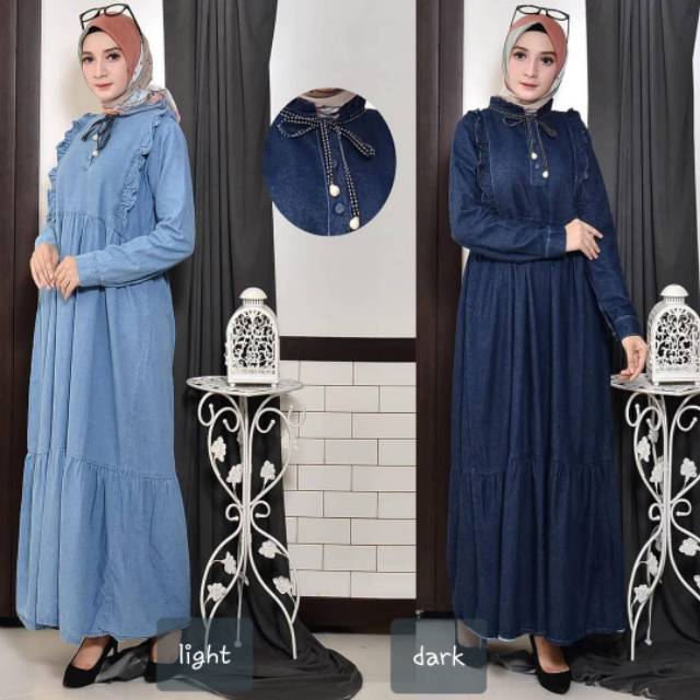 ASEA Mimma Malia Gamis Jeans Rempel - Ninma Maxy Jeans