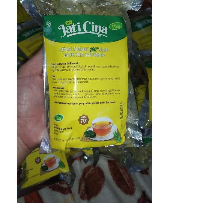 

HOT SALE!! (ujy-764) Teh DIET Daun Jati Cina by Luiza *70gr* ORIGINAL 100% BARANG READY