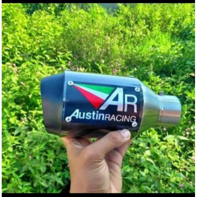TERMURAH Knalpot Racing Austin Racing Cb150r R15new V2 GSX150 Kenalpot only cuma knalpot