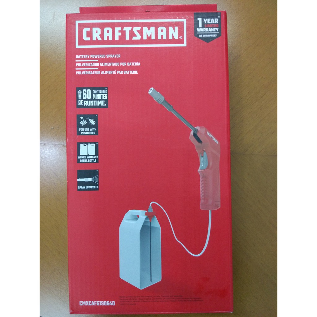 Semprotan Craftsman Battery Powered Sprayer