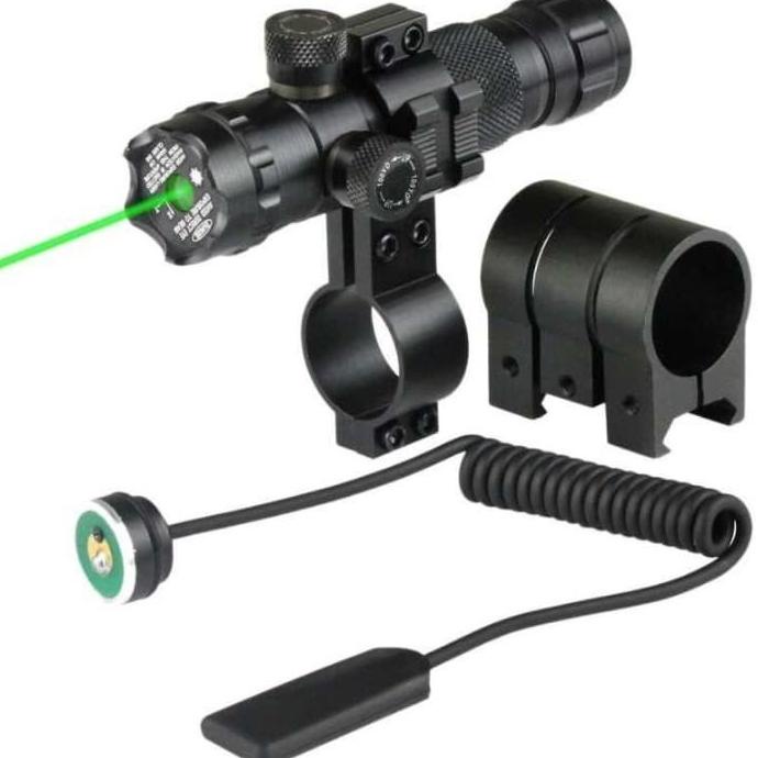 READY STOK  Green Dot Laser Gun Mount Airsoft Tactical WGG AEG GBB