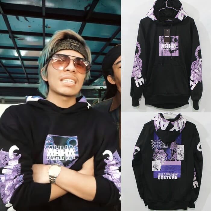 JAKET AHHA WAYANG HOODIE AHHA TERBARU TRANS 7 AHHA GANG berkualitas