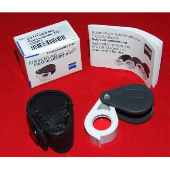 

Kekeran / Kaca Pembesar / Loupe Zeis D 40 Kode 214