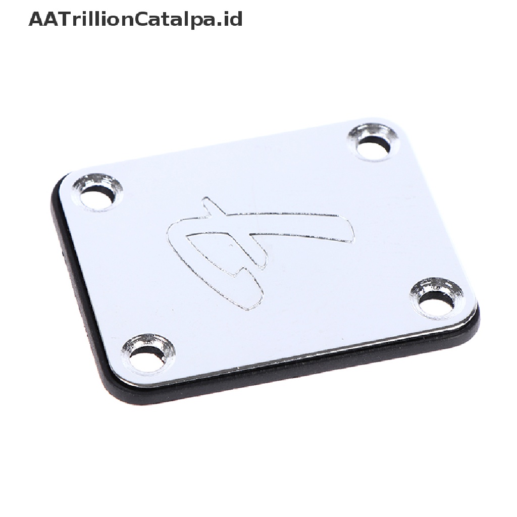 Aatrillioncatalpa Plat Leher Gitar Bahan Krom Untuk ST TL