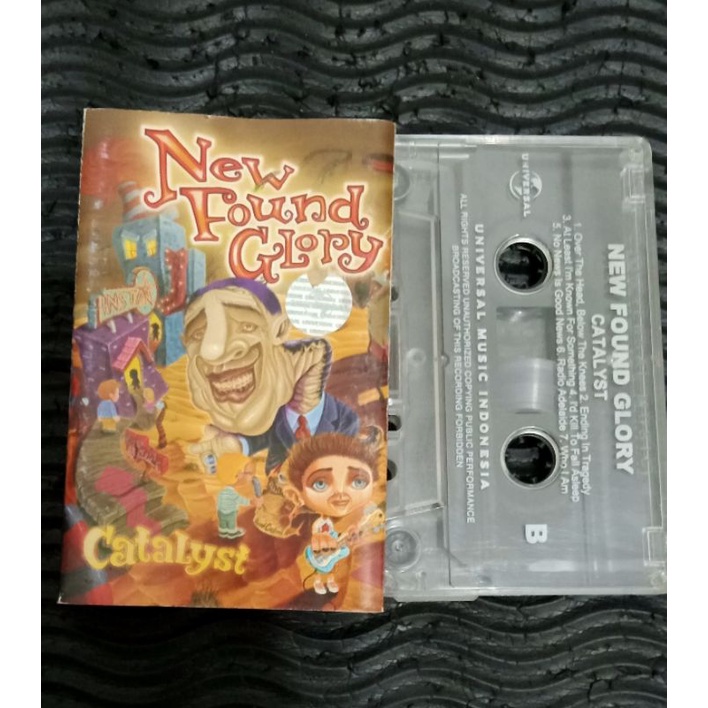 Kaset Pita New Found Glory - Catalyst - pop punk blink 182 sum 41 alien ant farm