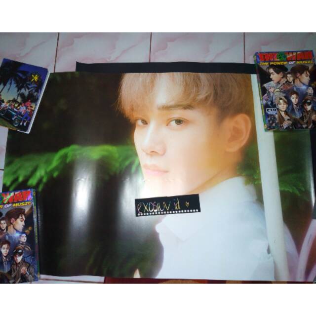 Poster official chen jongdae the war ko ko bop