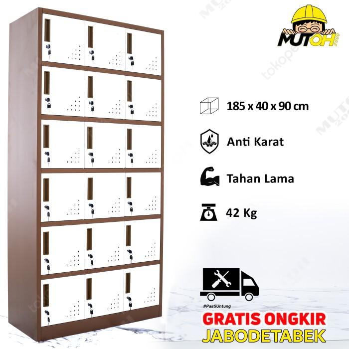 

Cabinet / Loker Besi Locker Besi 18 Pintu