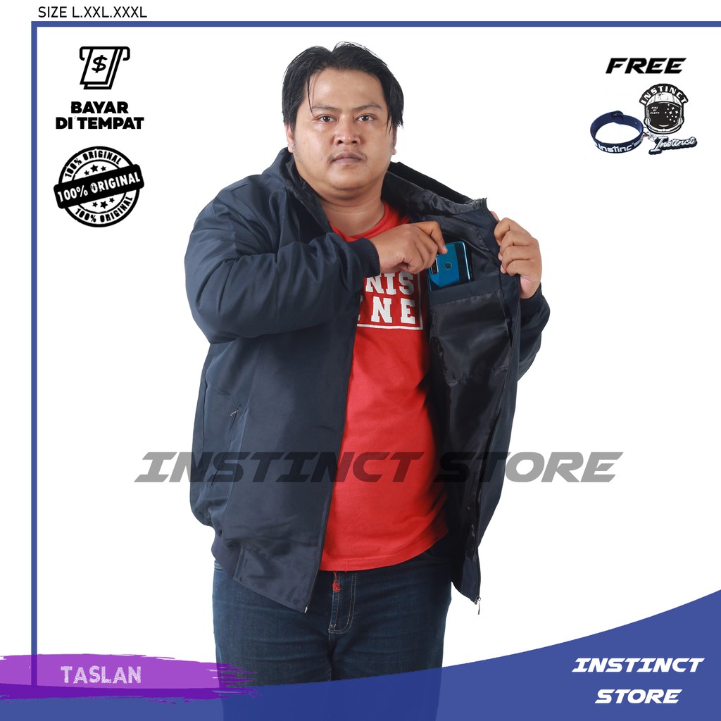 INSTINC JAKET PARASUT JUMBO WATERPROOF