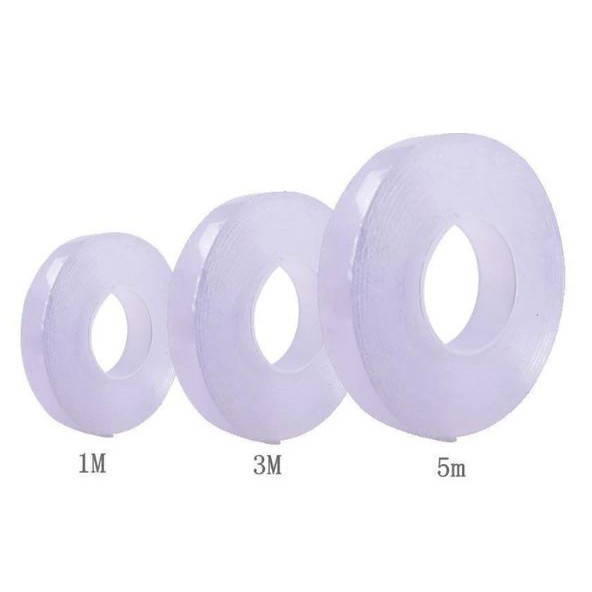 

Laris49 Double Tape Selotip 2 Sisi Kuat Washable Removable Tanpa Bekas Multifungsi Magic Tape OTE