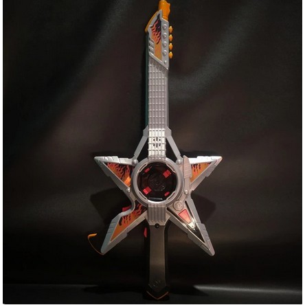 DX Power Ranger Ninja Steel Sentai Ninninger Guitar Ningeki Star Swordgun Shuriken BANDAI