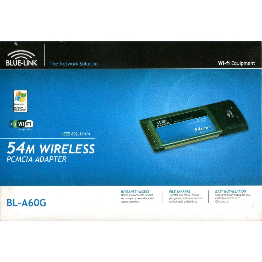 PCMCIA wifi bluelink BL-A60G