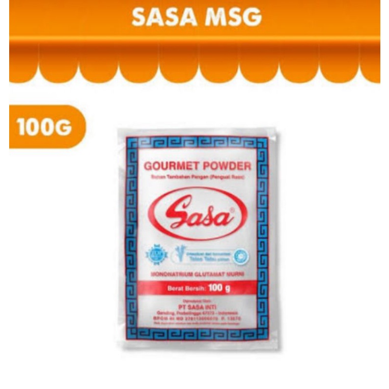 

Sasa bumbu masak MSG 100 gram