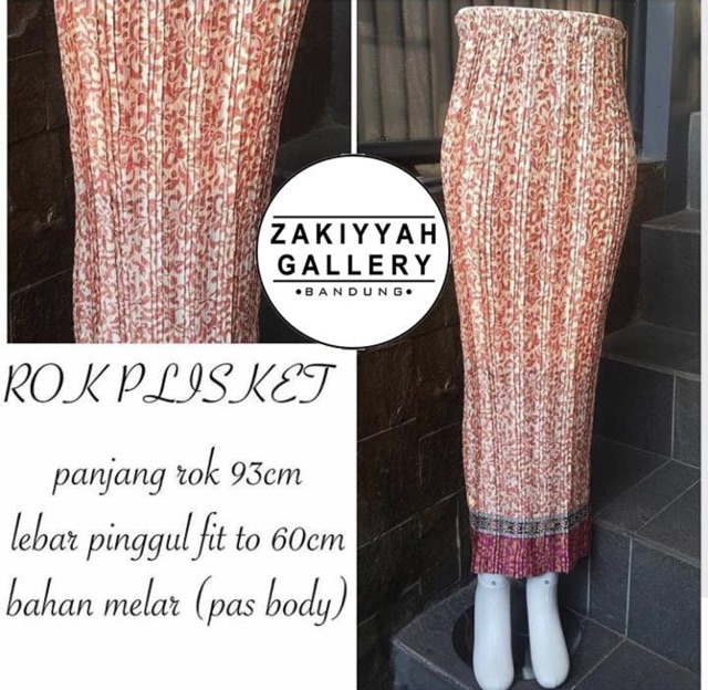 ROK PLISKET ROK KONDANGAN ROK BATIK