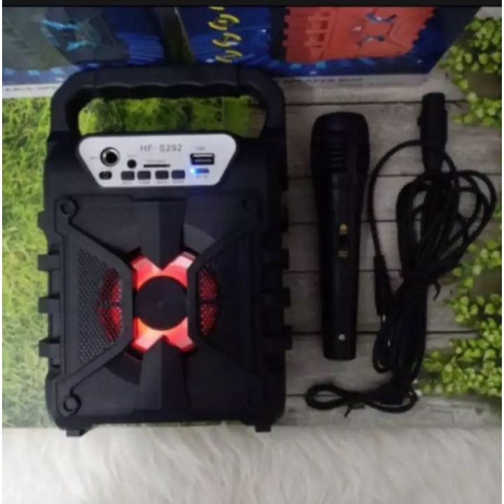 speaker bluetooth mh05 mas88 Super Bass karaoke bonus mic super keras bisa karaoke bisa kok