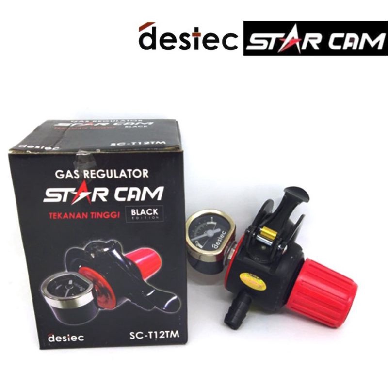 STARCAM ,  DESTEC  HP  METER  SC-T12TM   Supreme regulator gas tekanan tinggi