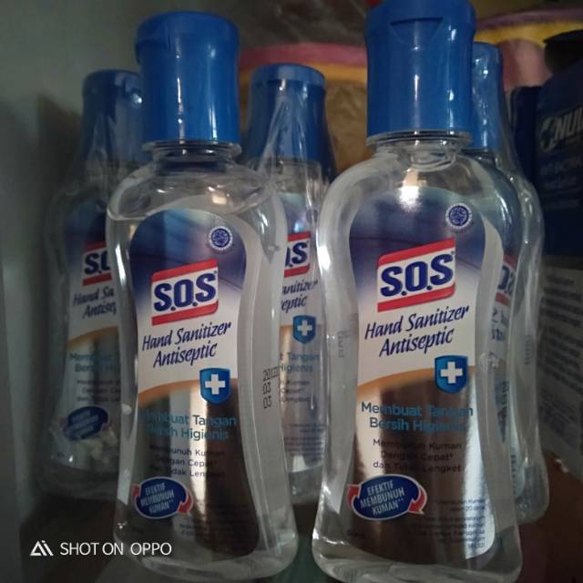 Hand sanitizer/hand antiseptic SOS