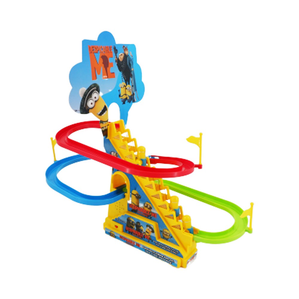Tomindo mainan Track Minion Despicable Me track mobil Tomindo mainan Track Minion Despicable Me track mobil