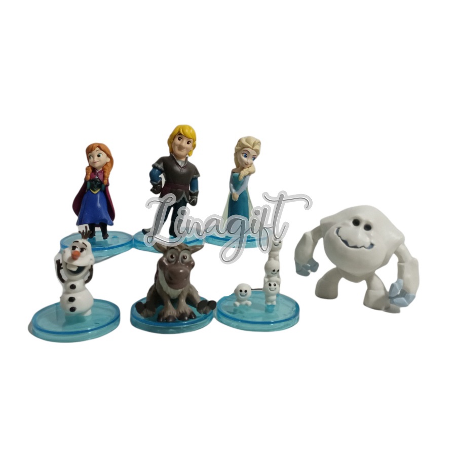 (OBRAL) ACTION FIGURE ANIME MINIATUR PAJANGAN MAINAN ANAK DAN TOPPER CAKE