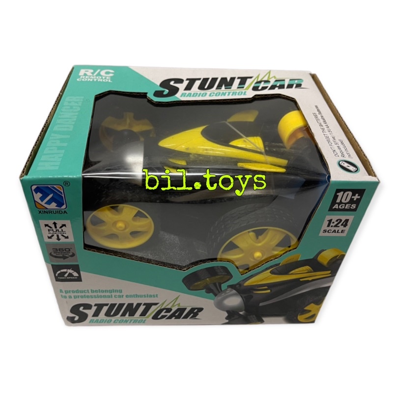 MAINAN ANAK MOBIL REMOTE CONTROL 360° RC STUNT CAR DENGAN LAMPU MAINAN ANAK LAKI LAKI RC STUNT CAR