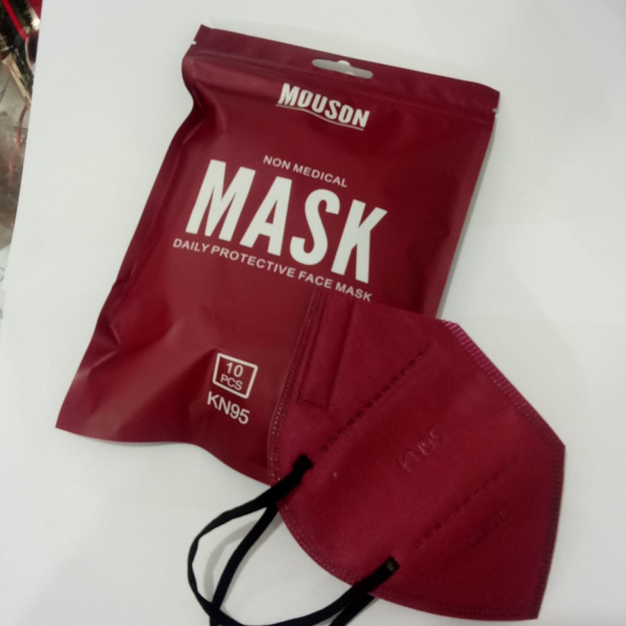 Masker KN95 Mouson Premium Colour Antivirus Protection