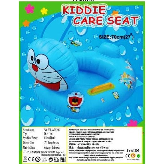 TERMURAH Doraemon Baby Float Boat** Ban Pelampung Renang Batita Duduk Sedia Mainan Anak TERLENGKAP
