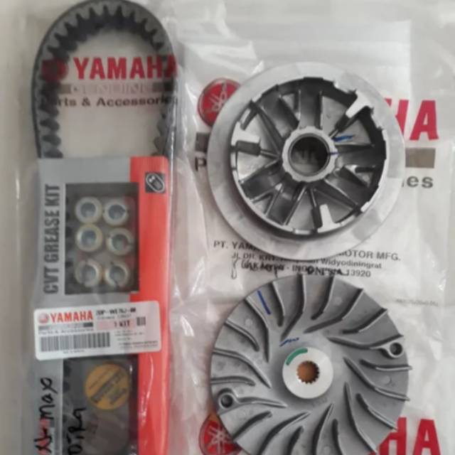 PAKET VAN BELT RUMAH ROLLER DAN KIPAS ROLLER NMAX ORIGINAL YAMAHA