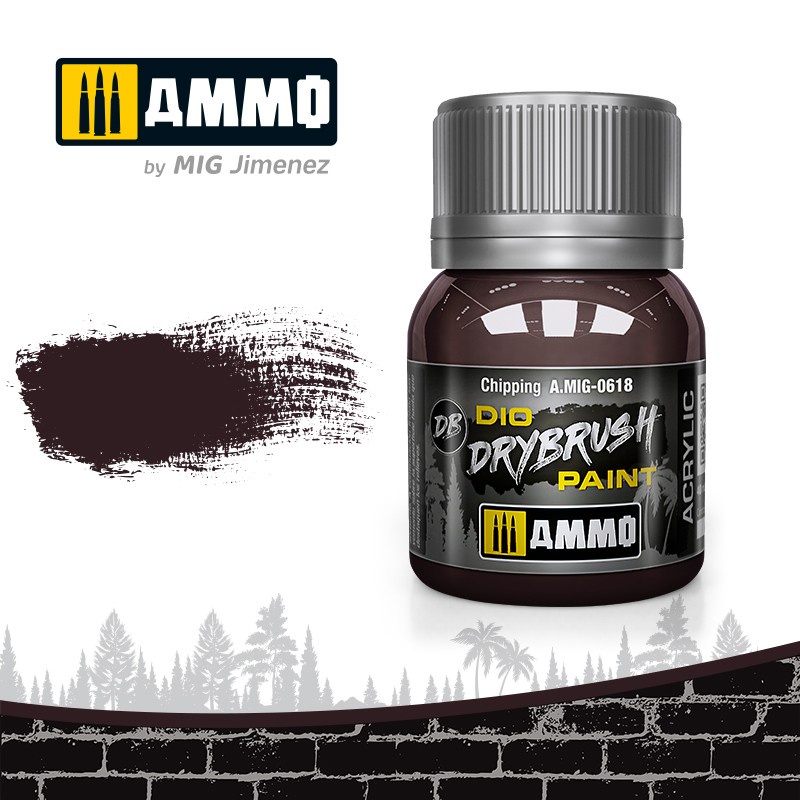 

AMIG0618 Drybrush : Chipping (40ml jar) Ammo Mig