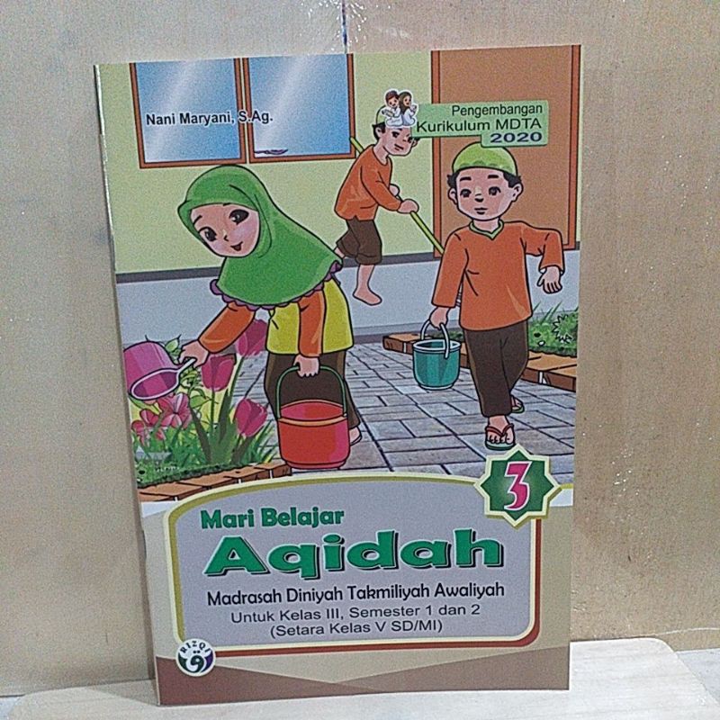 aqidah kelas 3 pengembangan kurikulum MDTA 2020 edisi mei 2023