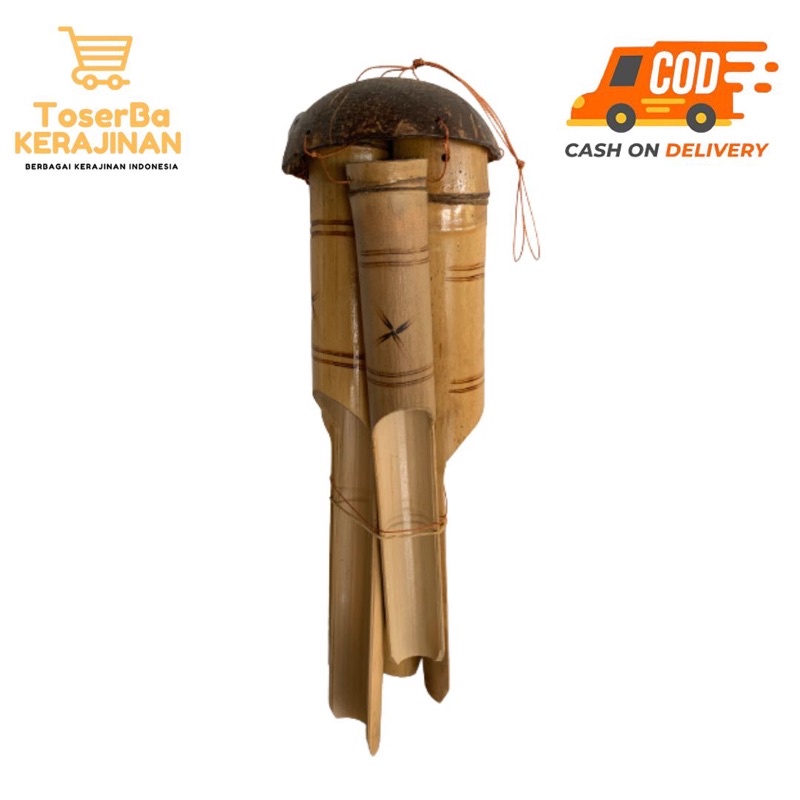 Lonceng angin bambu-Lonceng Bambu-Klontong Bambu