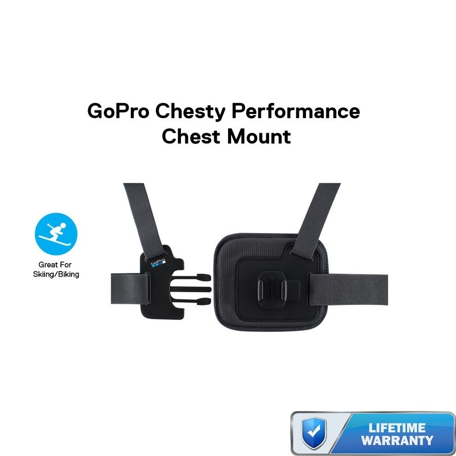 Chest Mount GoPro Chesty For All GoPro Camera- Performance Chest Mount