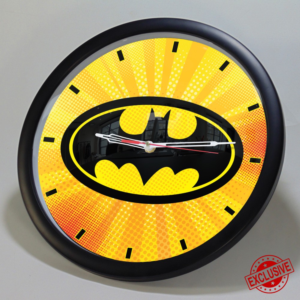 (ISTIMEWA &amp; BAGUS) JAM DINDING BATMAN MARVEL - LIMITED EDITION