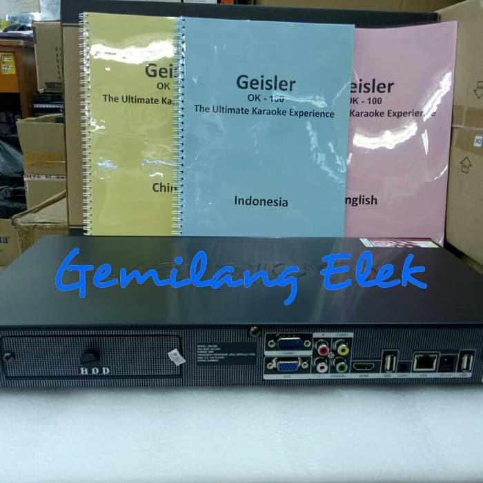 Jual DVD PLAYER KARAOKE GEISLER OK 200 ANDROID Murah