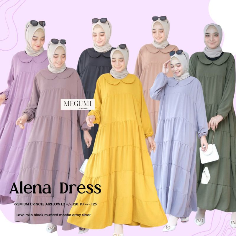 Alena Dress Ld 120 Pj 125 By megumi