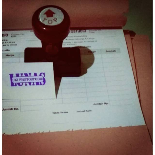 

Cocok untuk usaha nota stample nya bahas hvs 1 warna paket dengan stample