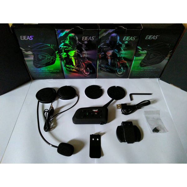 PROMO intercom v6 pro.  bluetooth intercom MURAH