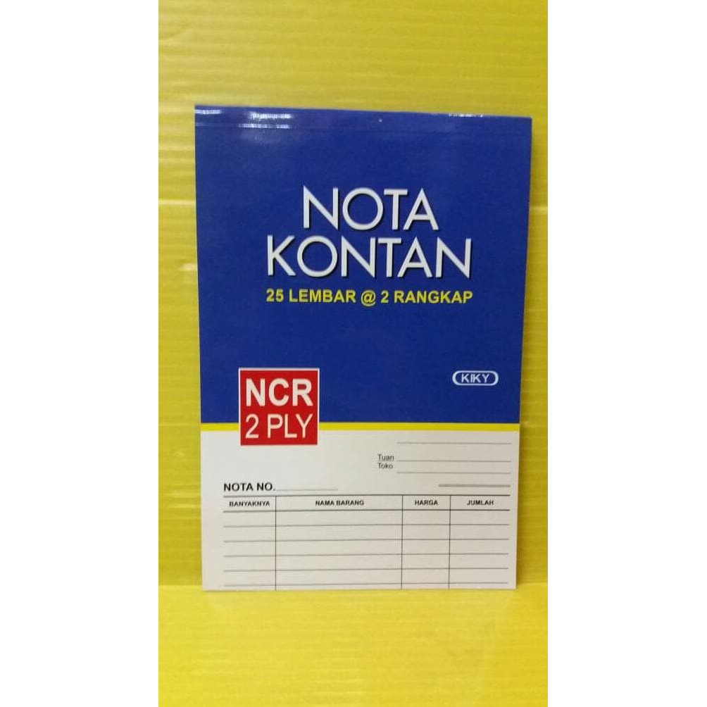 

Kiky Buku Nota Kontan 2 Ply Kecil