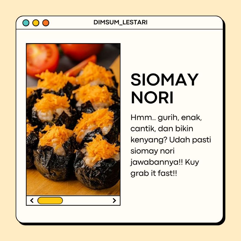 

Siomay Nori