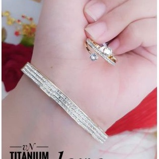 Titanium perhiasan wanita t12