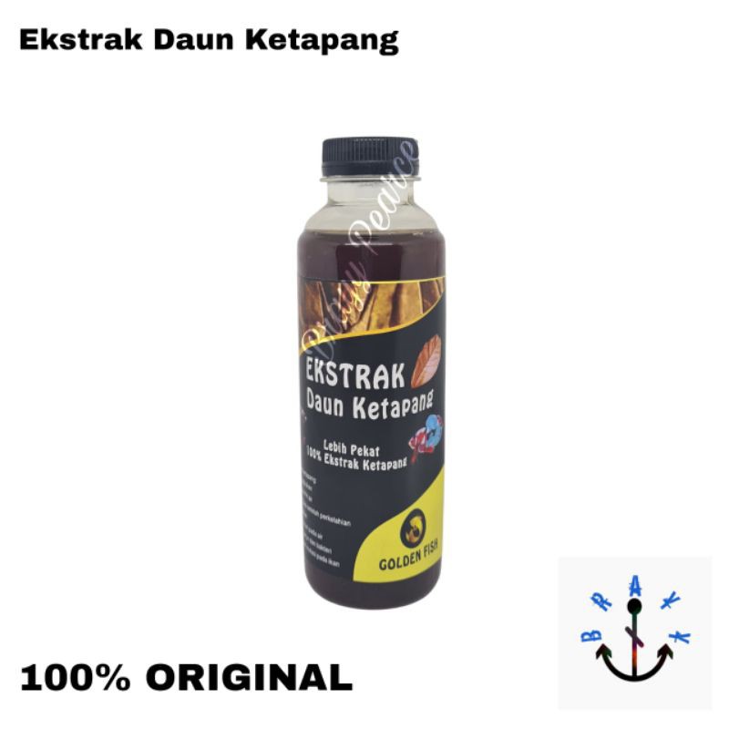 Ekstrak Daun Ketapang Perawatan Ikan Hias Channa 250ML ASLI