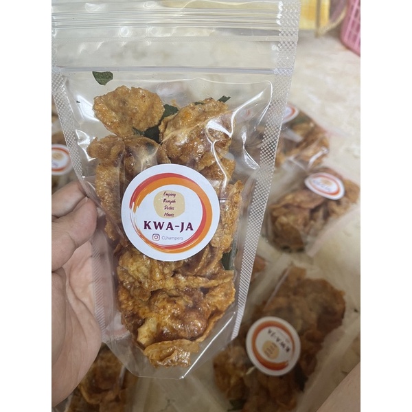 

Mini pack blinjo pedas manis daun jeruk